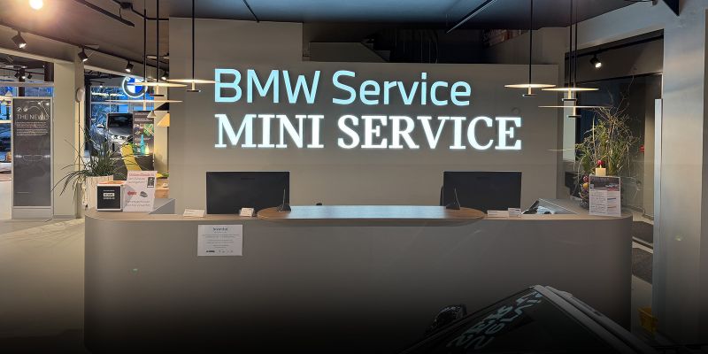 Die Serviceannahme in Kempten