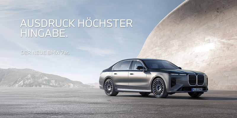 DER NEUE BMW 7er.
