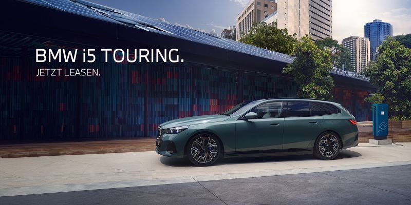 Der vollelektrische BMW i5 Touring im Allgäu entdecken