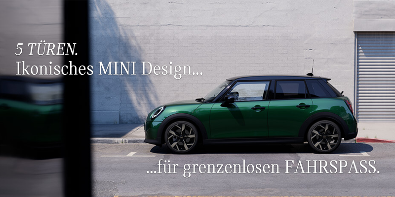 Der MINI Cooper 5 Türer