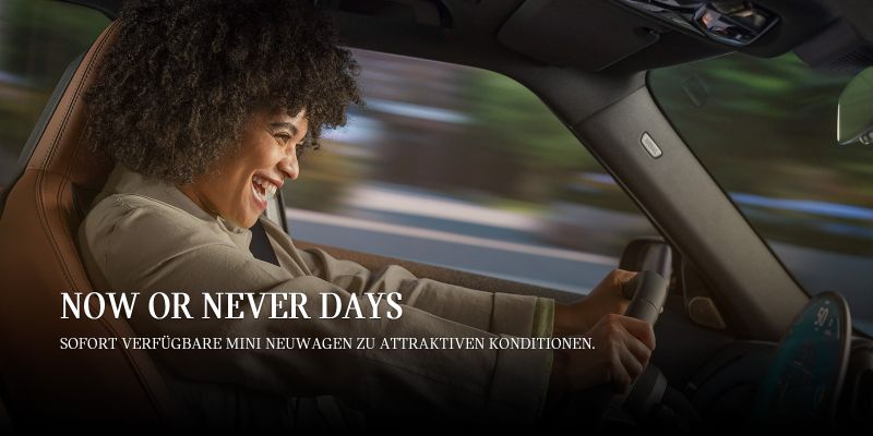 Now or never Days. Attraktive Neuwagenangebote.