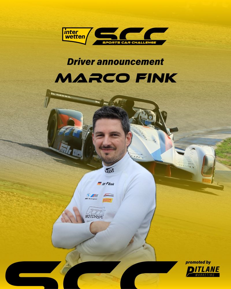 Marco Fink Driver Announcement