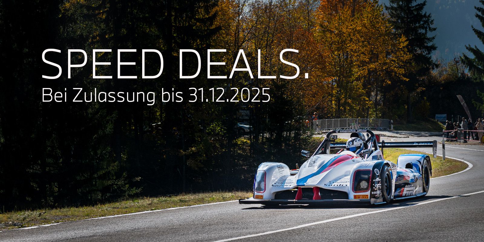 Speed Deals. Schnell sein lohnt sich. Aktionsangebote bei Zulassung bis 31.12.2025. Speed Deals. Schnell sein lohnt sich. Aktionsangebote bei Zulassung bis 31.12.2025.