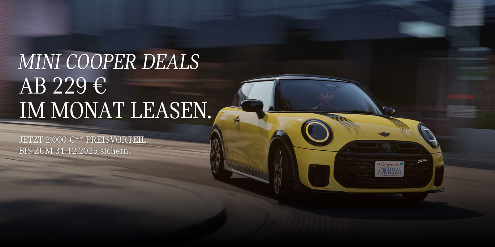 MINI Cooper Deals, ab 229 EUR leasen MINI Cooper Deals, ab 229 EUR leasen