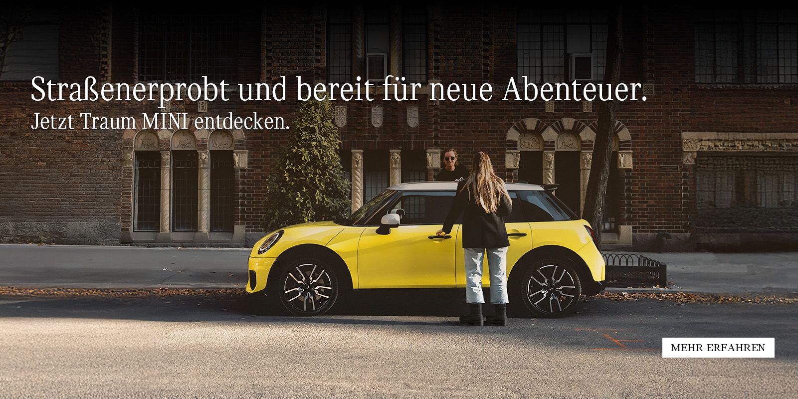Straßenerprobt und bereit für neue Abenteuer. Die MINI Jungen Gebrauchten.