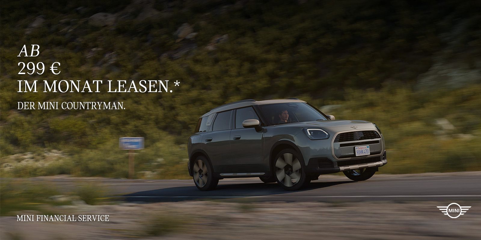 Der MINI Countryman. Jetzt im Allgäu Probe fahren. Der MINI Countryman. Jetzt im Allgäu Probe fahren.